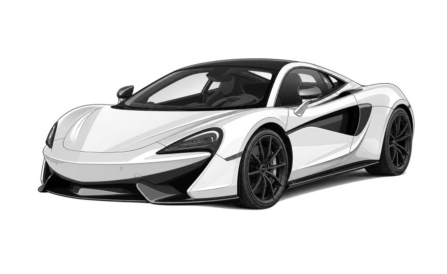 McLaren 570S (from 2015) McLaren 570S 3.8 V8 