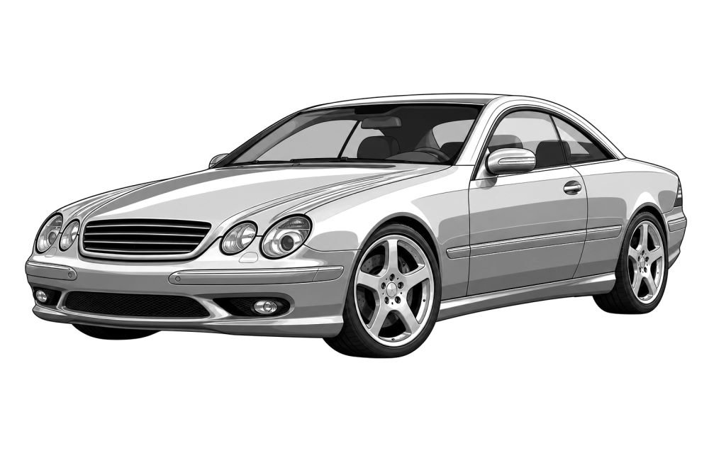 Mercedes-Benz CL-Class (C215) (1999 - 2006) CL 55 AMG (360 HP / 265 kW) RaceChip
