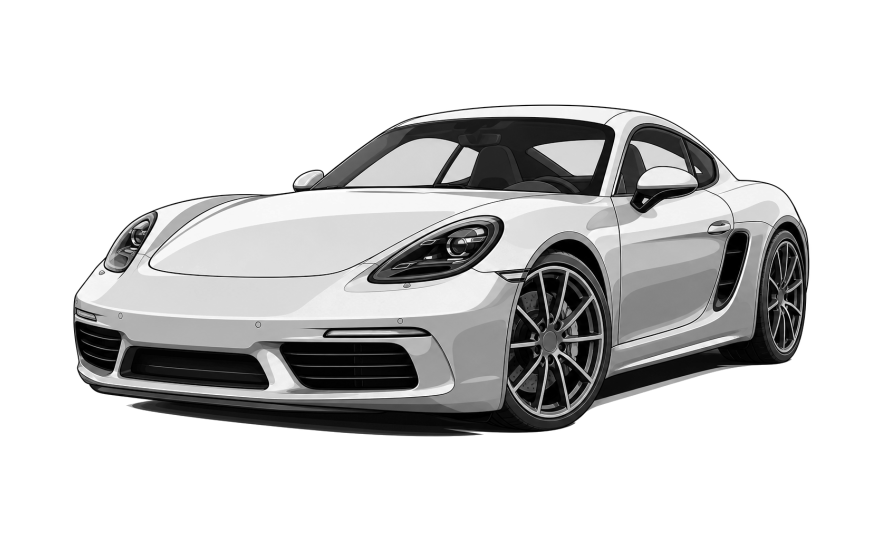 Porsche 718 cayman (982) (from 2016) Porsche 718 cayman (982) Cayman S 2.5T