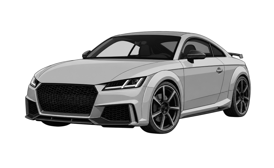 Audi TT RS (8S) (from 2014) Audi TT RS (8S) 2.5 TFSI RS (Euro 6d-TEMP/DNWA)