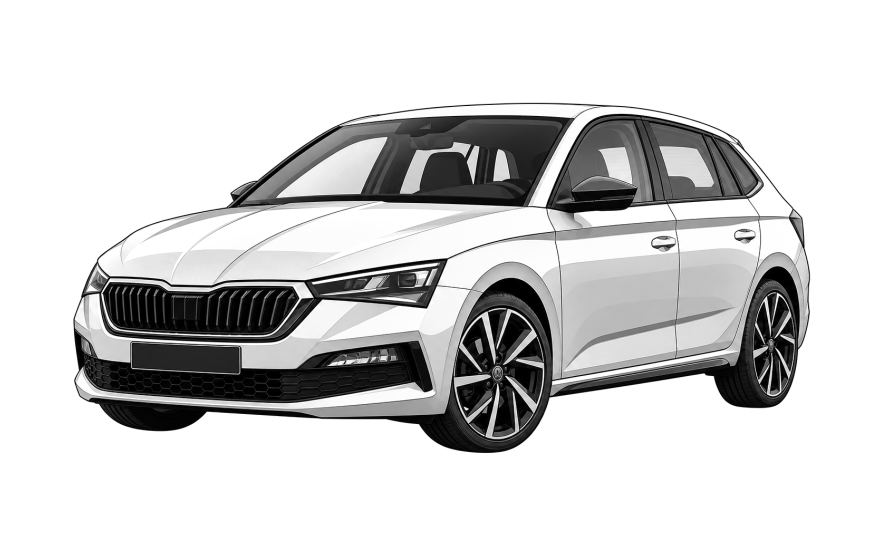 Skoda Scala (from 2019) Skoda Scala 1.0 TSI