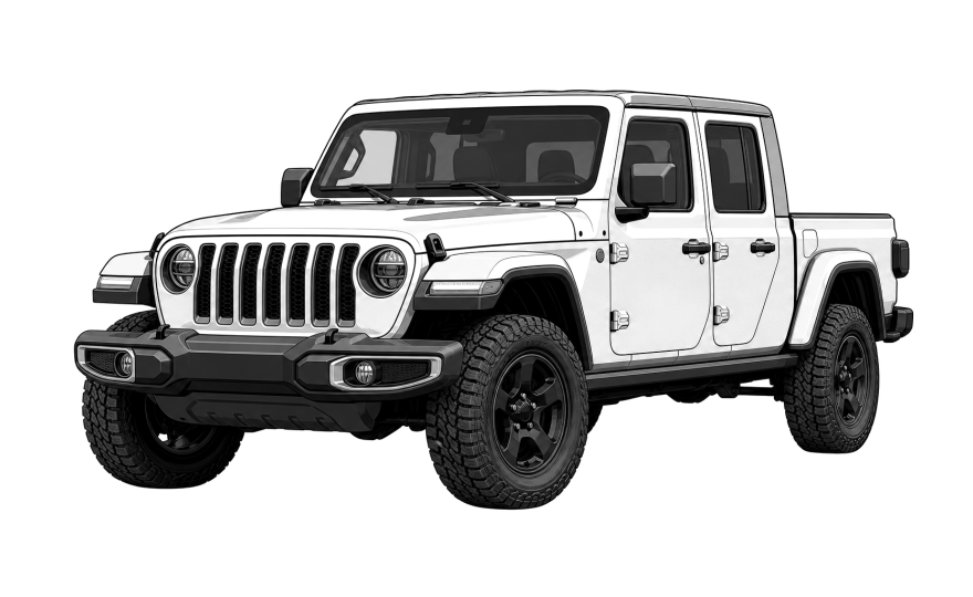 Jeep Gladiator (JT) (from 2019) Jeep Gladiator (JT) 3.0 D