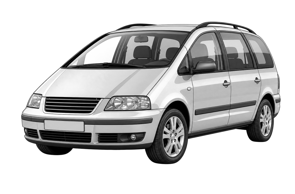 VW Sharan (7M) (1995 - 2010) 2.0 LPG (115 HP / 85 kW) RaceChip