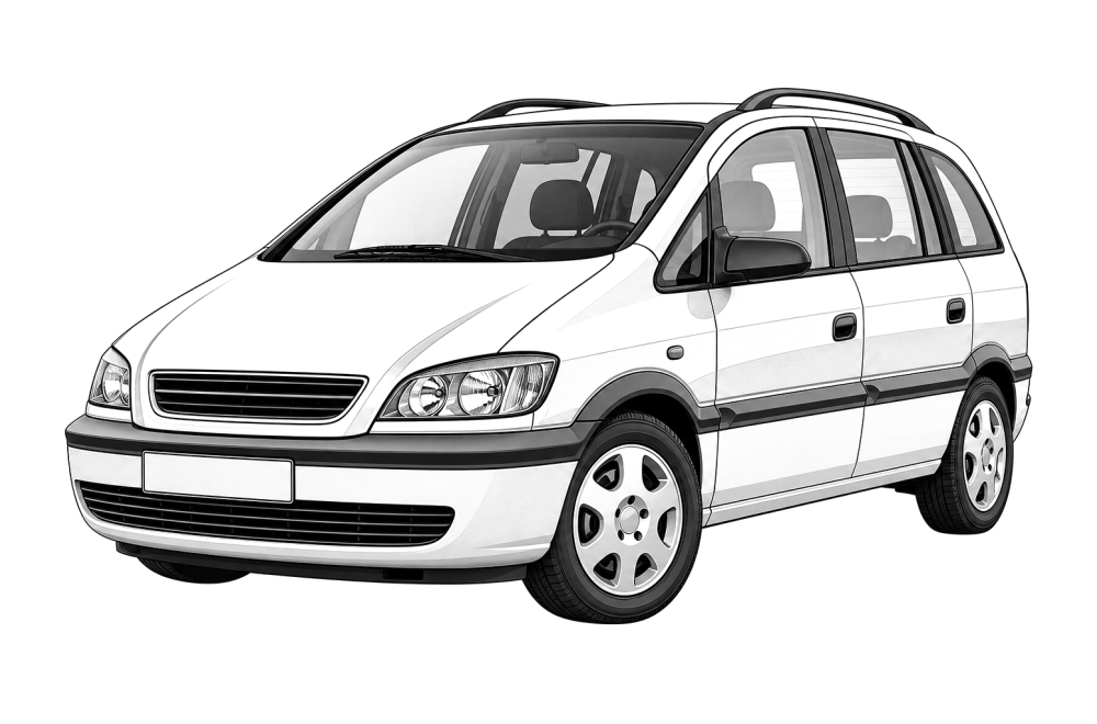 Opel Zafira (A) (1999 - 2005) 2.0 dTi (86 HP / 63 kW) RaceChip
