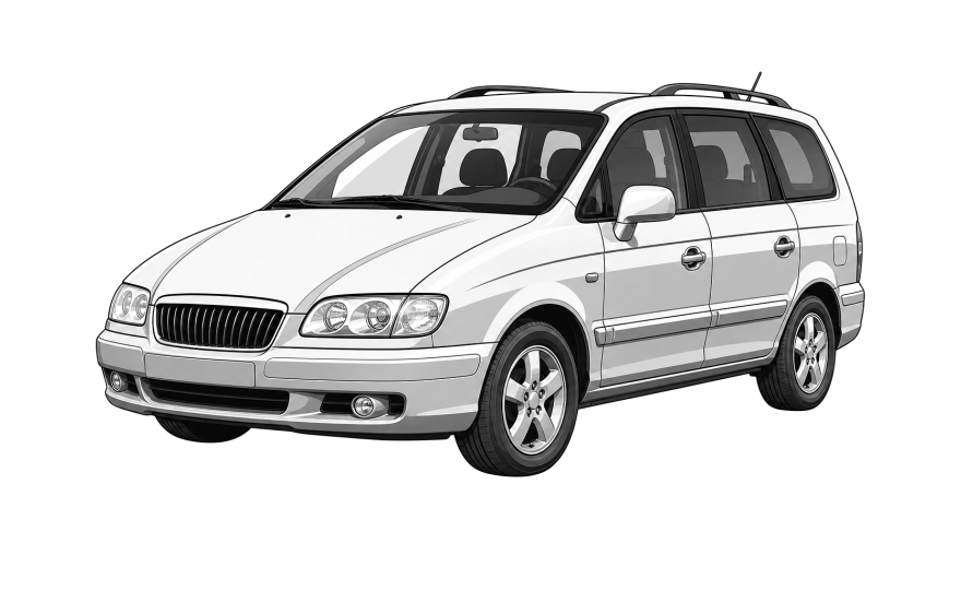 Hyundai Trajet (FO) (2000 - 2008) Hyundai Trajet (FO) 2.0 CRDi