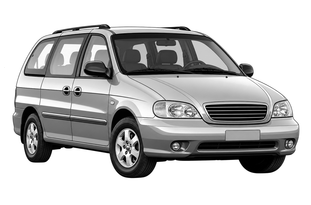 Kia Carnival I (GQ, UP) (1999 - 2007) 2.9 CRDi (144 HP / 106 kW) RaceChip