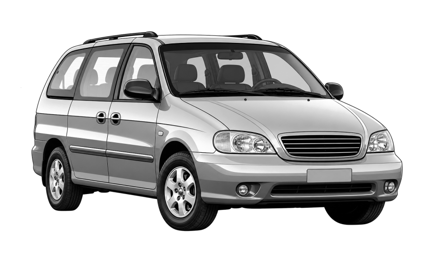 Kia Carnival I (GQ, UP) (1999 - 2007) Kia Carnival I (GQ, UP) 2.9 CRDi