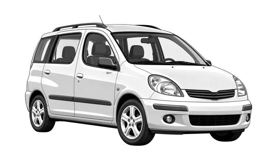 Toyota Yaris Verso (P2) (1999 - 2005) Toyota Yaris Verso (P2) 1.4 D-4D