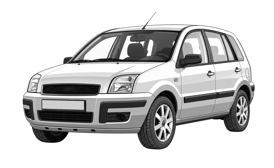 Ford Fusion (JU) (2002 - 2012) Ford Fusion (JU) 1.4 TDCi