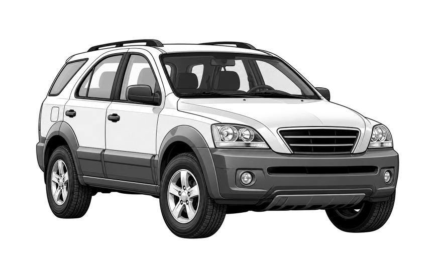 Kia Sorento I (JC) (2002 - 2009) Kia Sorento I (JC) 2.5 CRDi