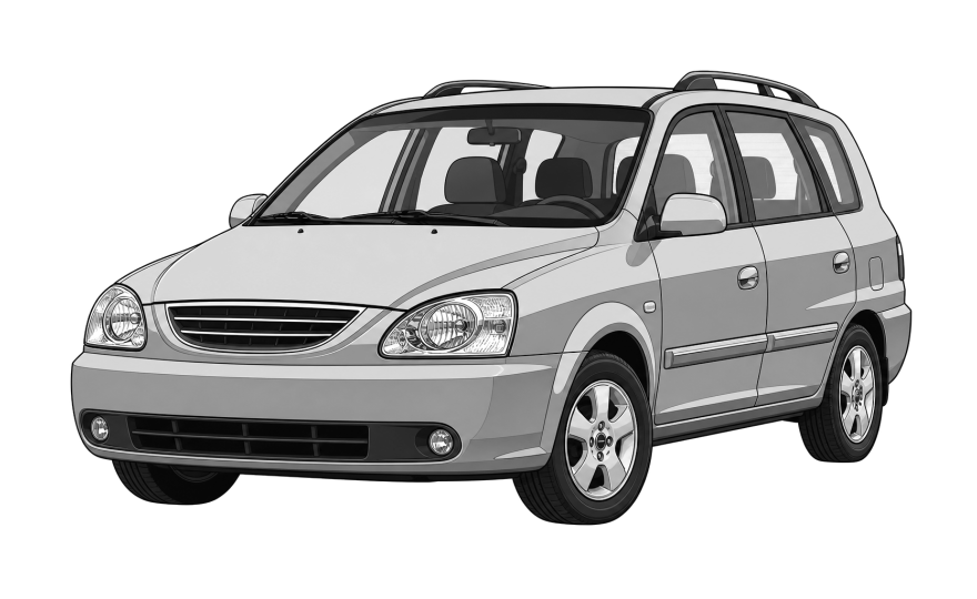 Kia Carens II (FJ) (2002 - 2006) Kia Carens II (FJ) 2.0 CRDi