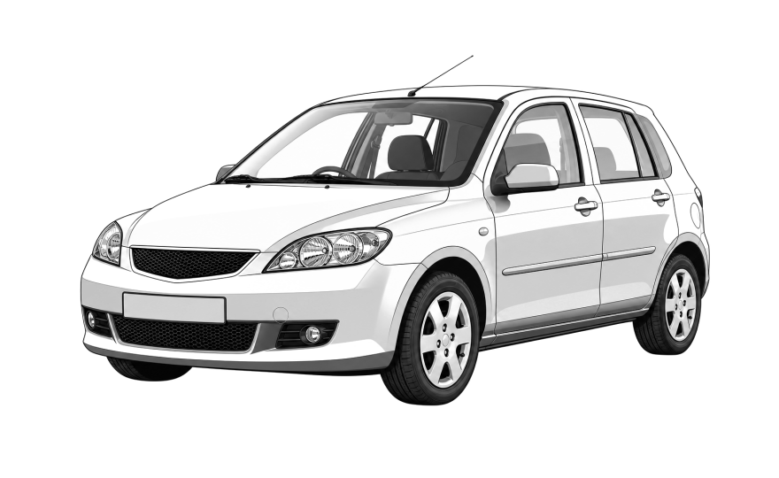 Mazda 2 (DY) (2003 - 2007) Mazda 2 (DY) 1.4 CD