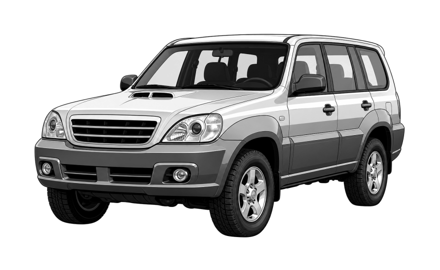 Hyundai Terracan (HP) (2001 - 2008) Hyundai Terracan (HP) 2.9 CRDi