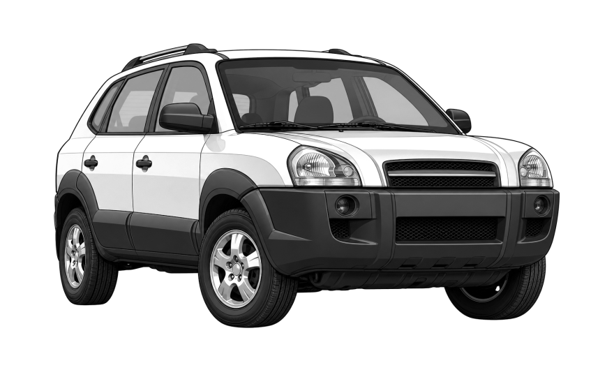Hyundai Tucson (JM) (2004 - 2010) Hyundai Tucson (JM) 2.0 CRDi