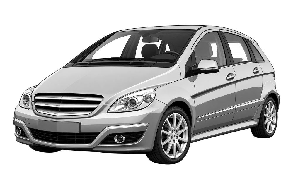 Mercedes-Benz B-Class (W245) (2005 - 2011) B 150 (95 HP / 70 kW) RaceChip
