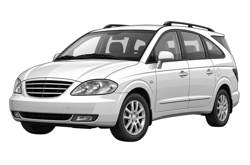 Ssangyong Rodius I (2005 - 2013) 2.7 Xdi (165 HP / 121 kW) RaceChip