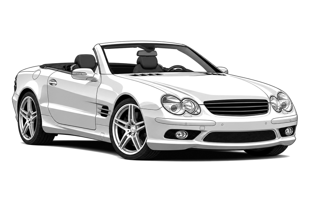 Mercedes-Benz SL (R230) (2001 - 2012) 350 SL (245 HP / 180 kW) RaceChip