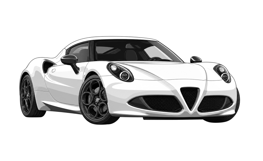 Alfa Romeo 4C (960) (from 2013) Alfa 4C (960) 1.8 TBi