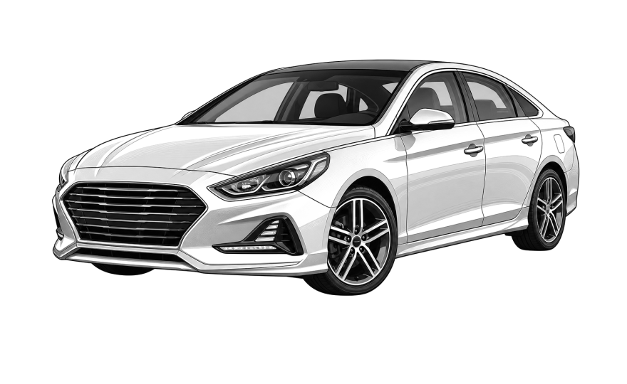 Hyundai Sonata VII (LFA) (2014 - 2020) Hyundai Sonata VII (LFA) 1.7 CRDi