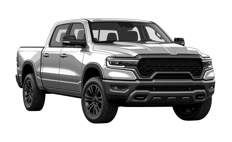 Ram 5th Gen 1500 FaceLift (from 2025) Ram 5th Gen 1500 FaceLift 3.0 Hurricane