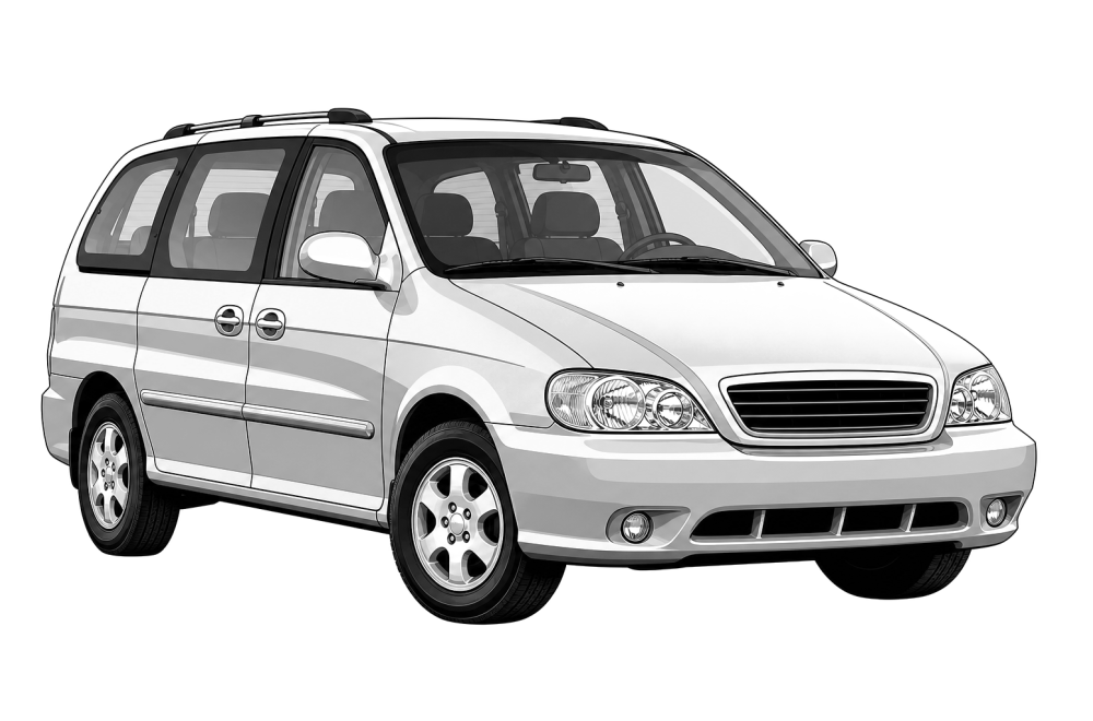 Kia Sedona (UP/GQ) (2002 - 2006) 2.9 CRDi (144 HP / 106 kW) RaceChip
