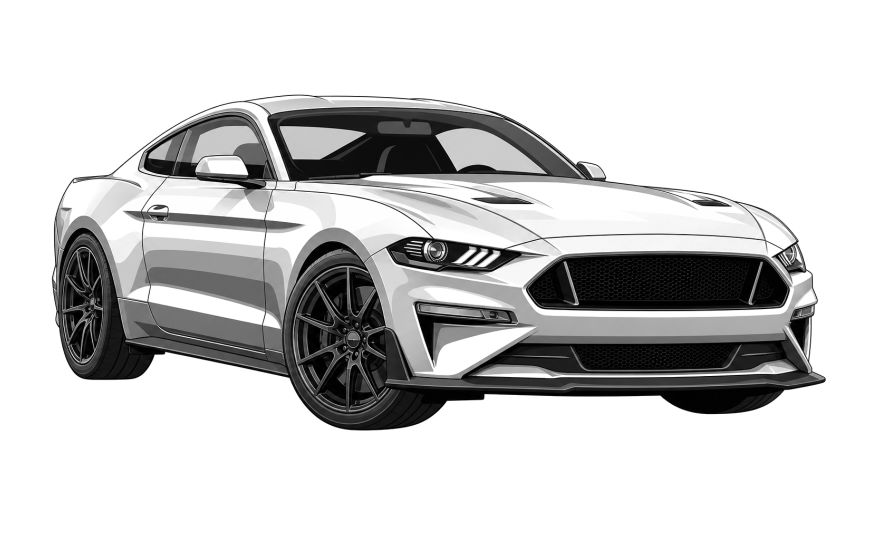 Ford Mustang VI (2014 - 2024) Ford Mustang VI 2.3 EcoBoost