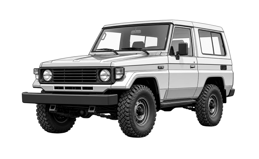 Toyota Land Cruiser (J70) (from 1984) Toyota Land Cruiser (J70) 4.5 D