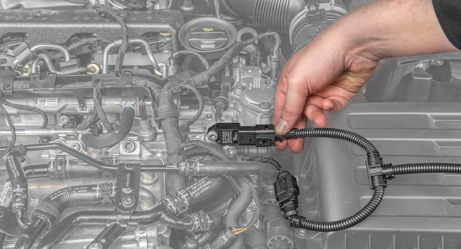 Σύνδεση καλωδίωσης στον αισθητήρα turbo